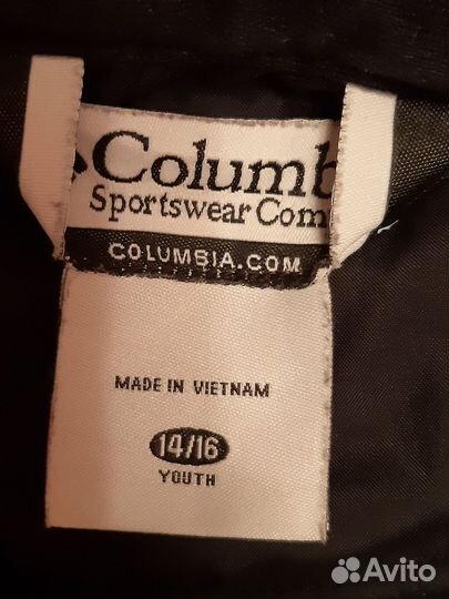 Ветровка Columbia на мальчика 12 лет