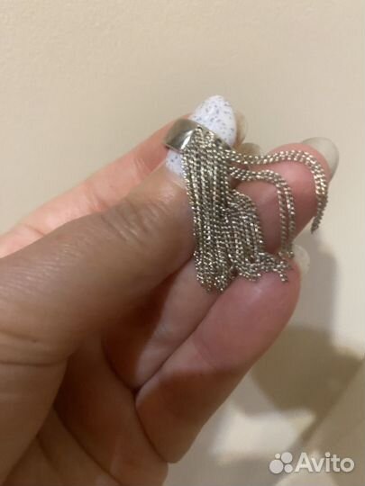 Серебряное кольцо женское