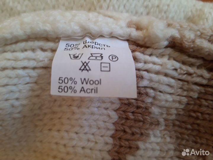 Комплект шапочка и шарф