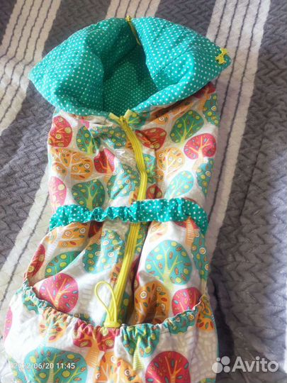 Конверт одеяло на выписку