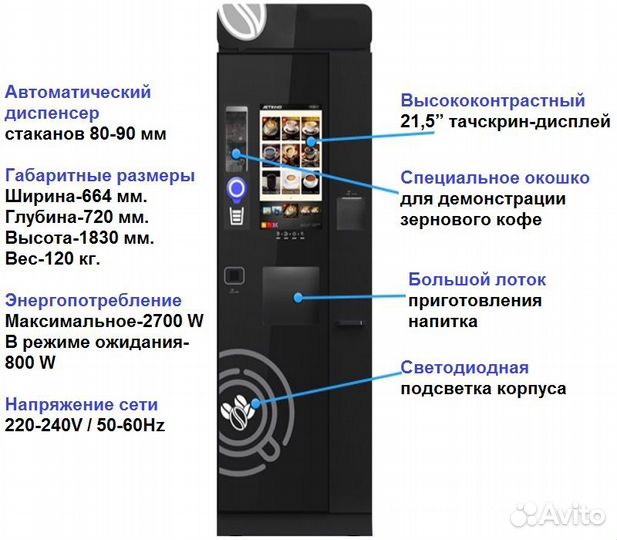 Кофейный автомат Jettino JL300