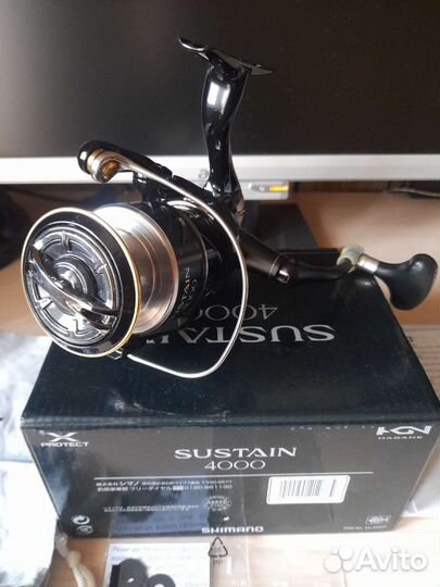 Катушка shimano sustain 4000