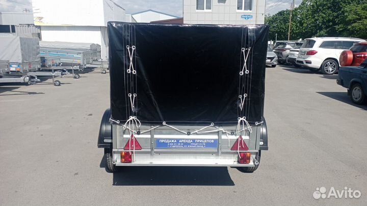 Прицеп легковой двухосный 2,5/1,3