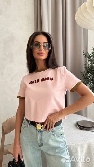 Джинсы MIU MIU