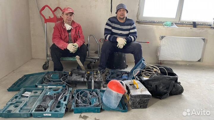 Демонтаж квартир, домов, полов, стен