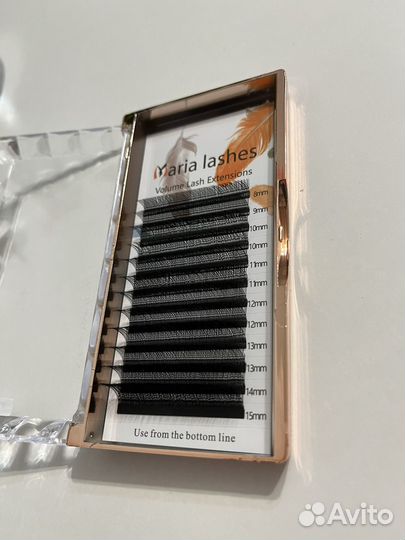 Ресницы для наращивания пучки