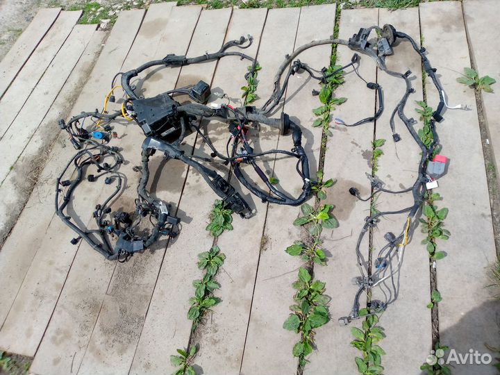 Подкапотная проводка G4KJ Kia Sorento Prime 3