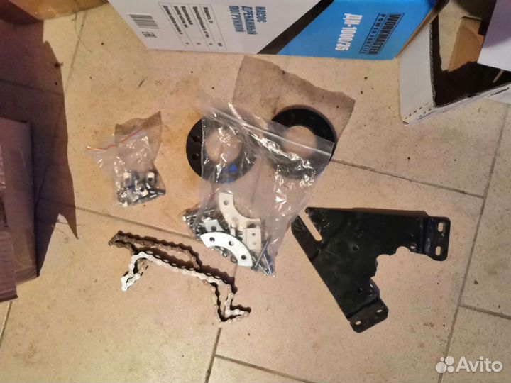 Электромотор с креплением, для велосипеда