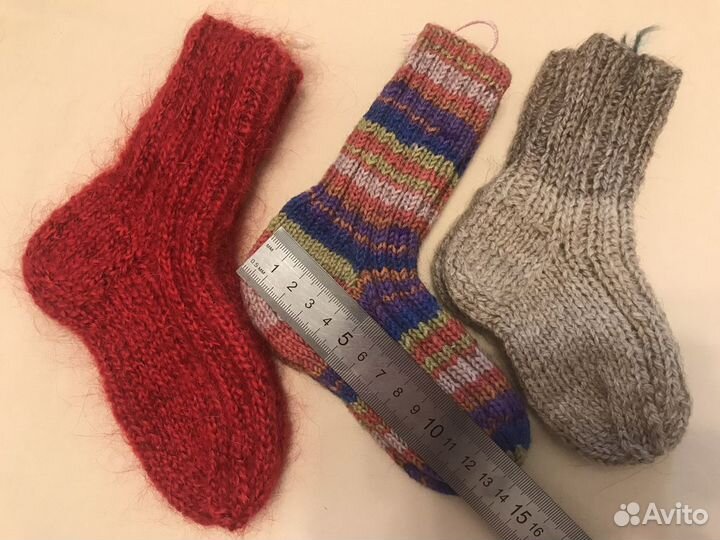 Вязаные носки