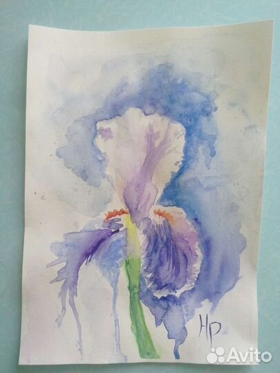 Рисунок акварель 