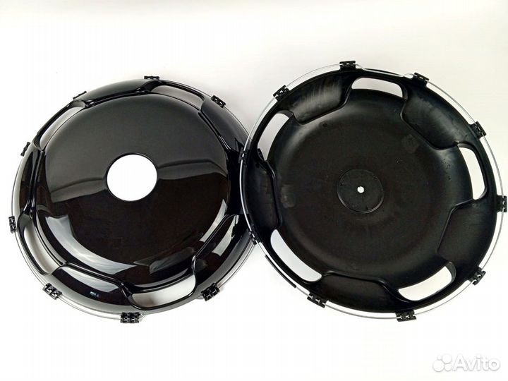 Грузовые колпаки 22.5 чёрные комплект 4 штуки