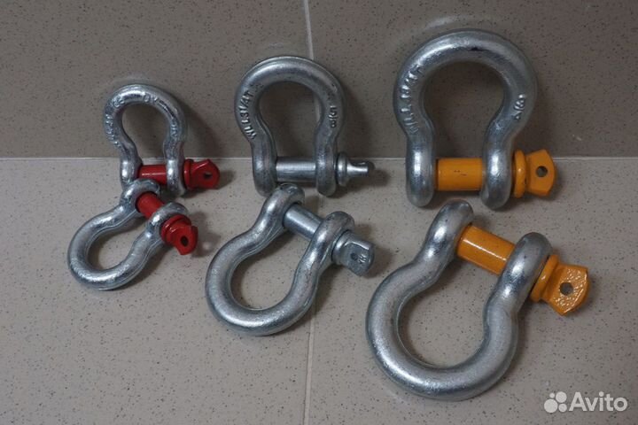 Шаклы для динамических и буксировочных строп