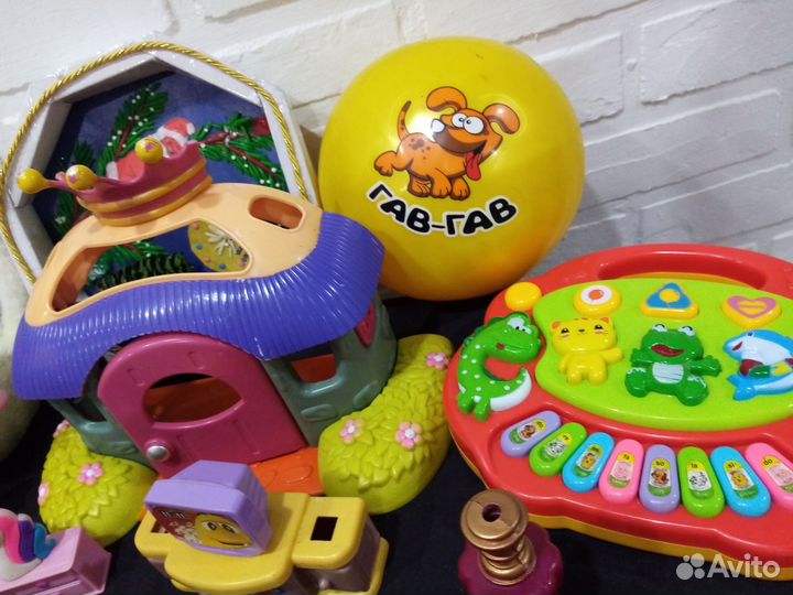 Игрушки пакетом для девочки