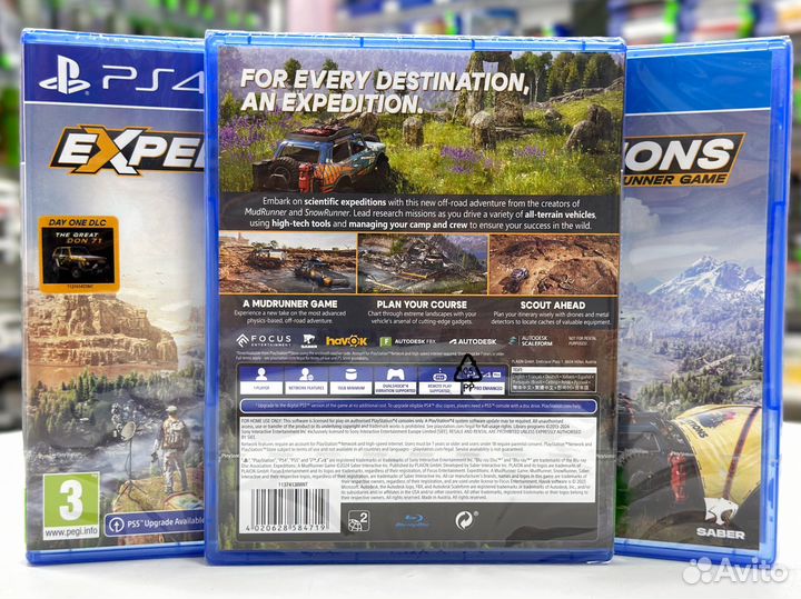 Expeditions: A Mudrunner Game (PS4) NEW