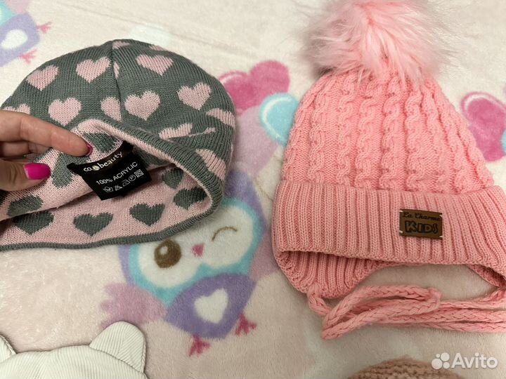 Шапочки на девочку