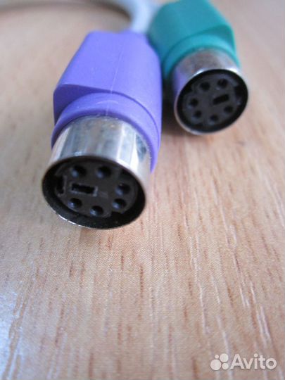 Переходник usbа-2xPS/2