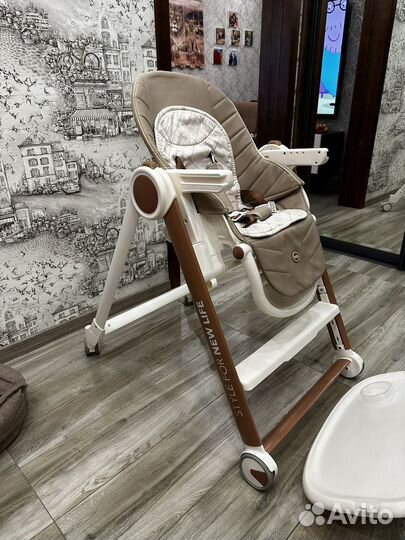 Стульчик для кормления happy baby