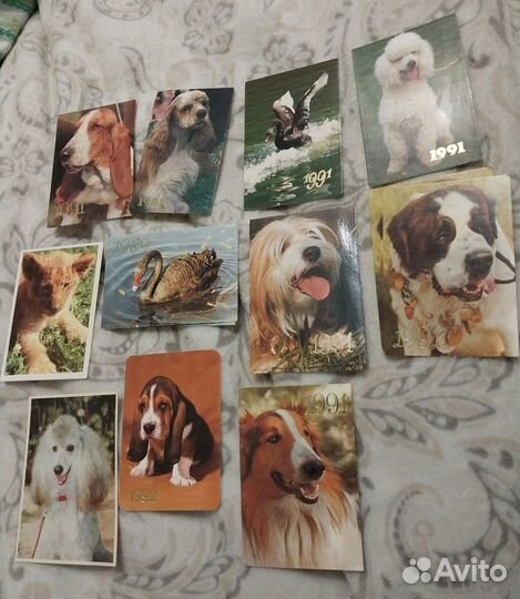 Календарики СССР