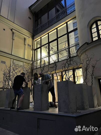 Бетонные кашпо для цветов с гарантией