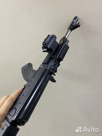 Детский автомат Калашникова ак 47 стреляет пулькам