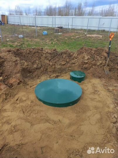 Установка канализации септик под ключ