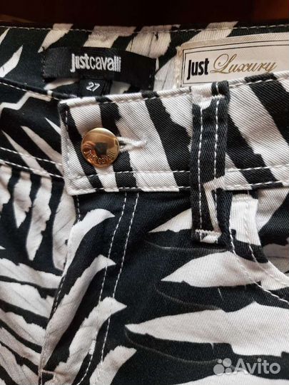 Брюки Just Cavalli 42/44 хлопок стрейч