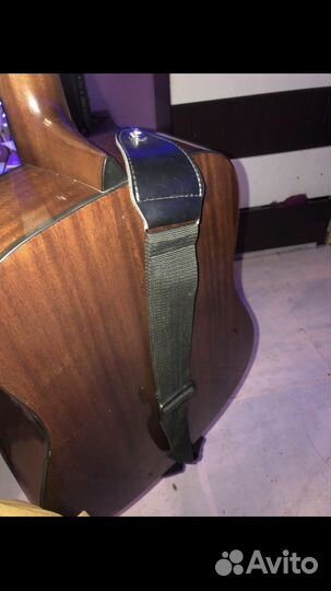 Электро Акустическая гитара fender