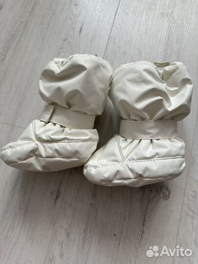 Пинетки детские теплые