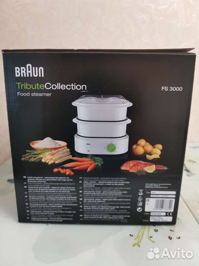 Пароварка Braun FS 3000