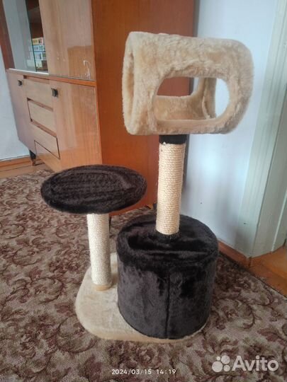 Когтеточка домик для кошки