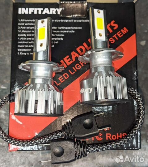 Лампы Н1,Н 4. Н7, Н11. светодиодные