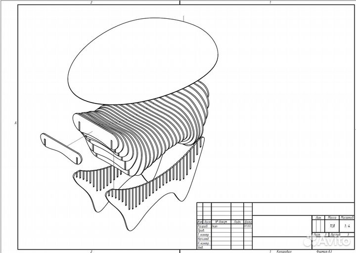 Чертежи в AutoCad/Inventor