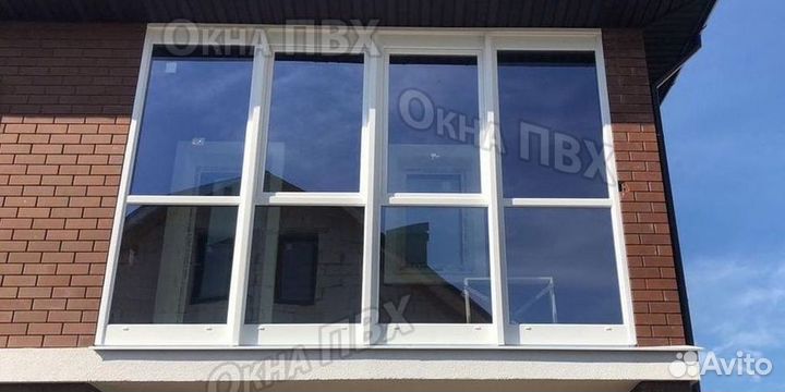 Остекление окон пвх