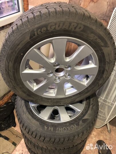 Колеса на toyota camry r16 зимние