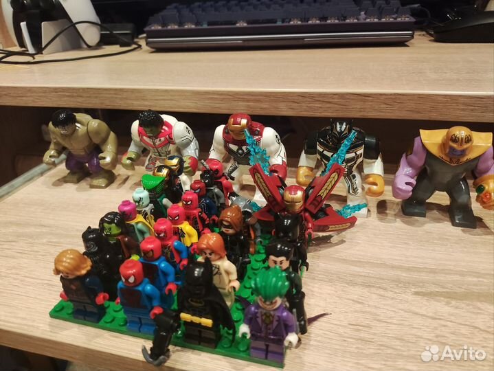 Lego минифигурки marvel