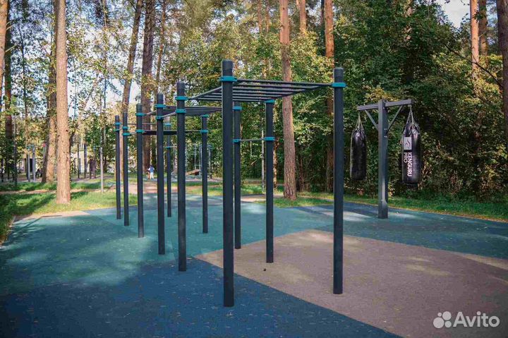 Домашние Площадки - Брусья, турник