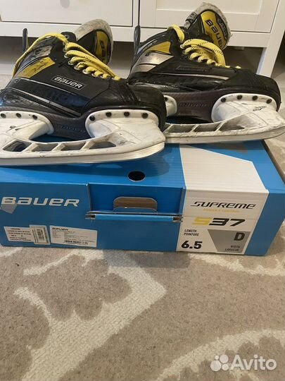 Хоккейные коньки Bauer Supreme S37 размер 6.5