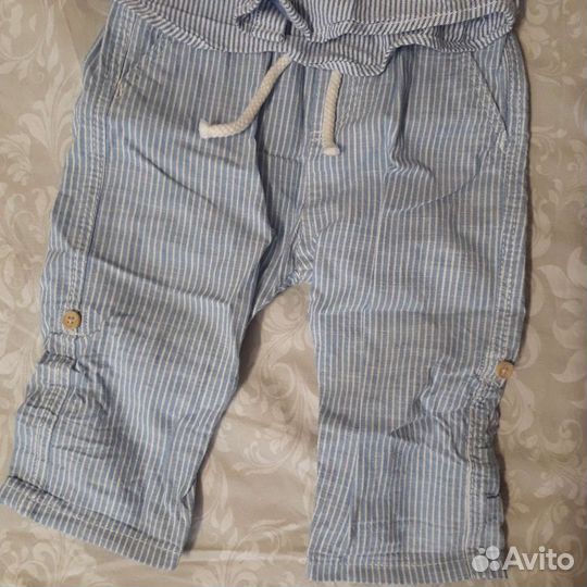 Рубашка и брюки h&m 74