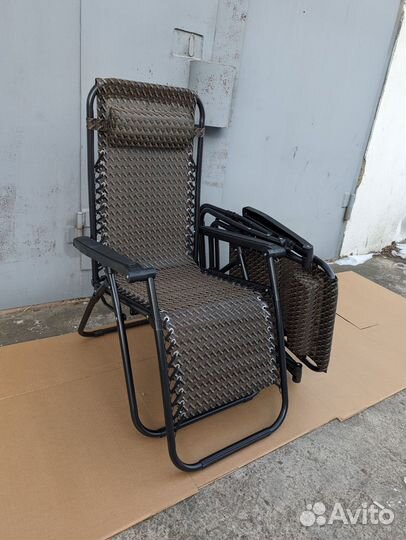Кресло шезлонг для дачи