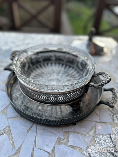 Винтажная посуда WM Rogers silverplate