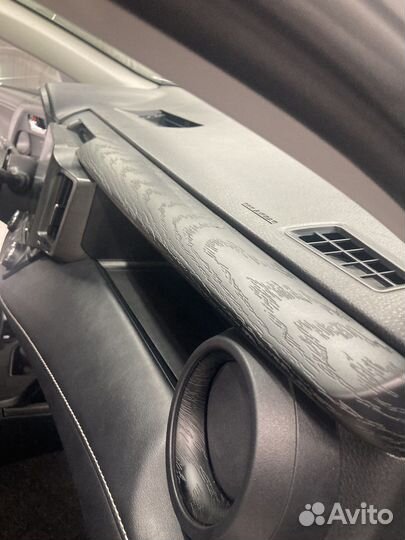 Аквапринт, ламинация карбоном