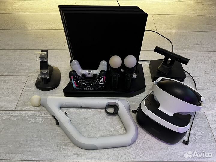Супер комплект PS4 PRO + psvr прошивка hen 9.0