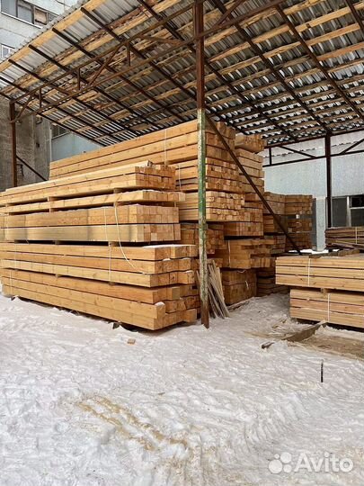 Доска обрезная 25х150х6000мм от производителя