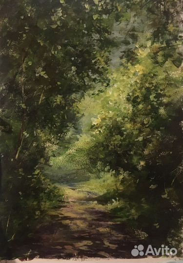 Картина акрилом