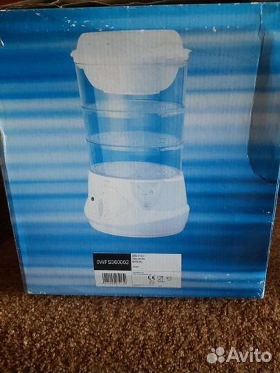 Пароварка новая kenwood