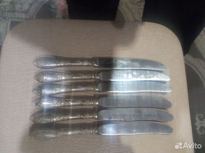 Ножи десертные мельхиор Классик мнц