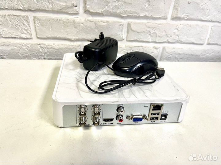 Комплект видеонаблюдения на 4 AHD камеры