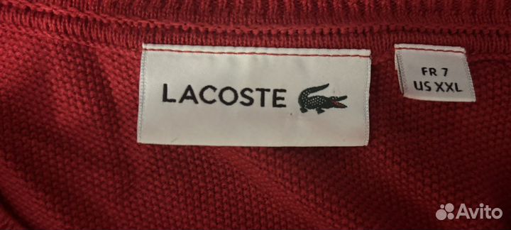 Мужской свитер lacoste