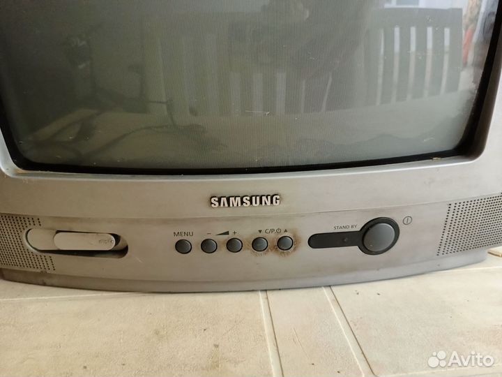 Старый Телевизор и 2 тюнера+пульт