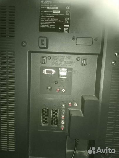 Телевизор бу sony модель KDL-40P2530